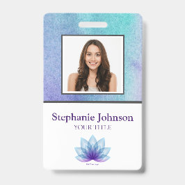 Bar für personalisierte Fotos Aquamariner ID Ausweis