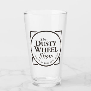 Bar für Podcast-Logos auf dem Dusty Wheel Glas