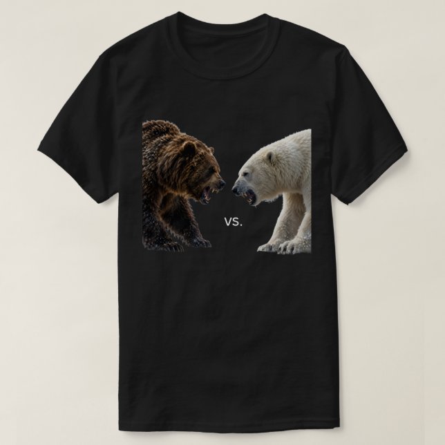 Bär gegen Bär T-Shirt (Design vorne)