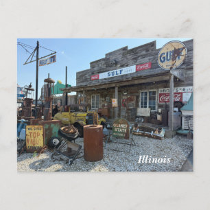 Bar & Grill, Museum Feiertagspostkarte