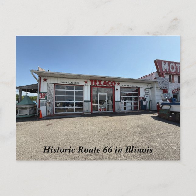 Bar & Grill, Museum Feiertagspostkarte (Vorderseite)