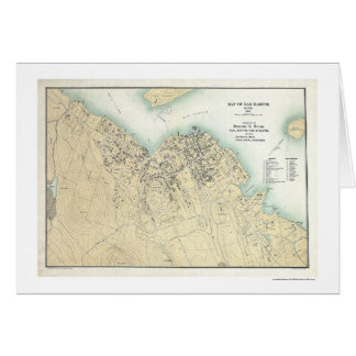 Bar-Hafen, ICH Plan-Karte 1896