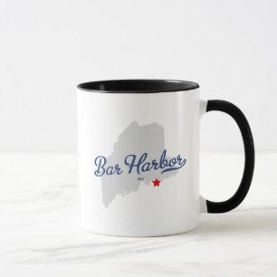 Bar-Hafen Maine ICH Shirt Tasse