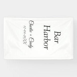 Bar Harbor Junggeselinnen-Abschied Hochzeit von Br Banner