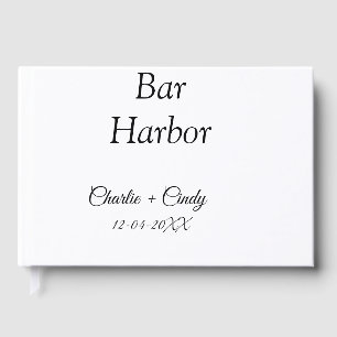 Bar Harbor Junggeselinnen-Abschied Hochzeit von Br Gästebuch