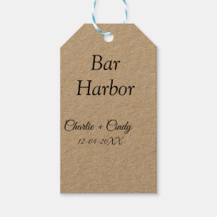 Bar Harbor Junggeselinnen-Abschied Hochzeit von Br Geschenkanhänger