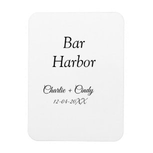 Bar Harbor Junggeselinnen-Abschied Hochzeit von Br Magnet