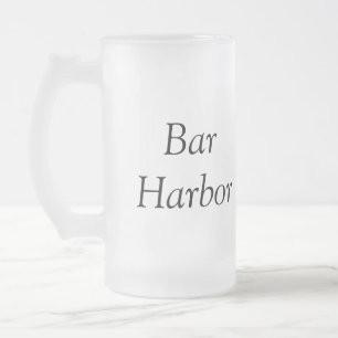 Bar Harbor Junggeselinnen-Abschied Hochzeit von Br Mattglas Bierglas