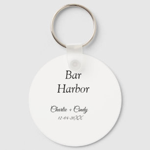 Bar Harbor Junggeselinnen-Abschied Hochzeit von Br Schlüsselanhänger