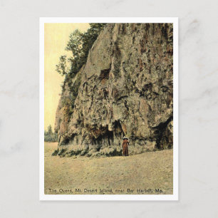 Bar Harbor Maine, The Ovens 1916 Postkarte