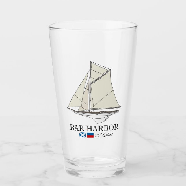 Bar Harbor (SB) Glas (Vorderseite)