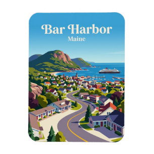 Bar Harbor USA Magnet