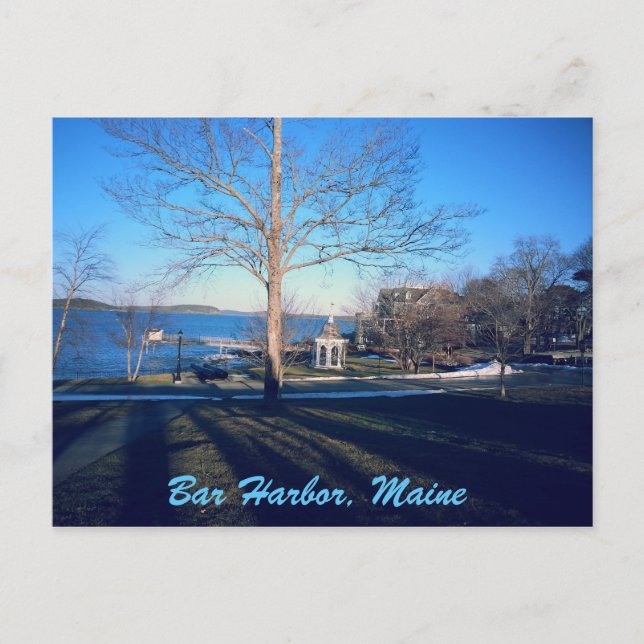 Bar Harbour, carte postale du Maine (Devant)