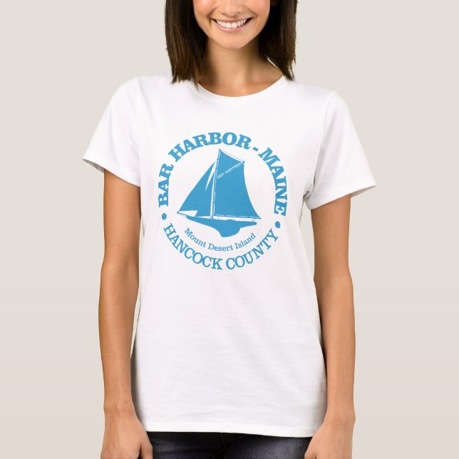 Bar Harbour (Sloop) T-Shirt (Vorderseite)