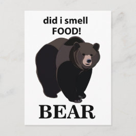 Bär hat ich genoss Funny Bear Postkarte