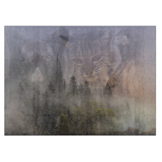 Bär-, Hawk- und Bobcat-Schneidbrett Schneidebrett (Vorderseite)