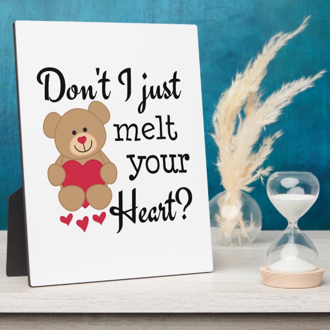 Bar Heart Melt Fotoplatte (Seite)