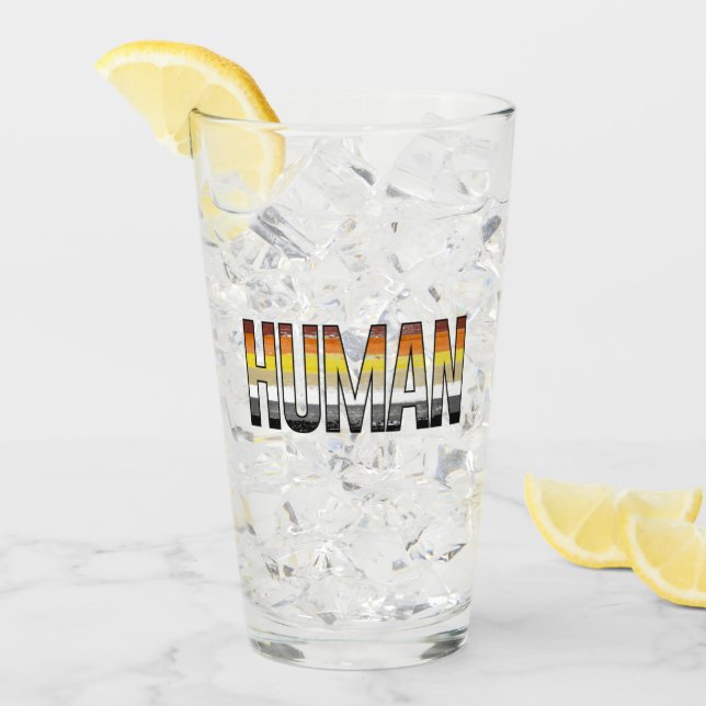Bär human glas (Vorderseite Ice)