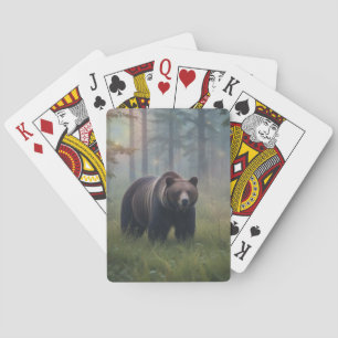 Bär im Magischen Wald Spielkarten