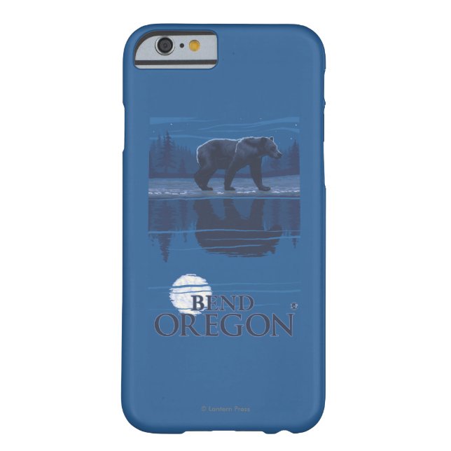 Bär im Mondschein - Biegung, Oregon Case-Mate iPhone Hülle (Rückseite)