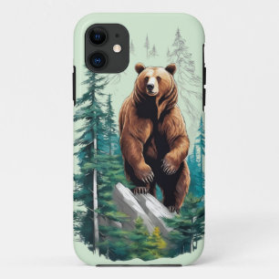 Bär im Wald Naturliebhaber Case-Mate iPhone Hülle