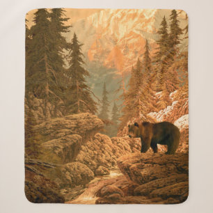 Bär in den Rocky Mountainsbär,braun,Tier,grizz Sherpadecke