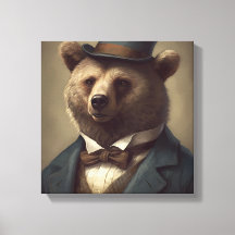 Bär in einem Anzug | Tierart | Tier in einem Anzug