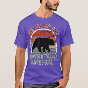 Bär ist mein spirituelles Tier - Funny Animal Love T-Shirt