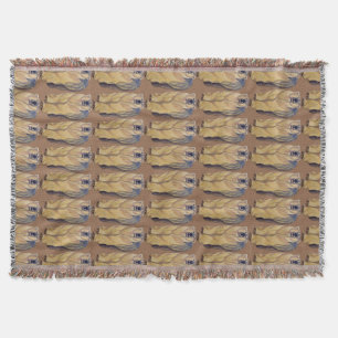 Bär Kunstdecke Polarbär Kunst Wurfdecke Decke