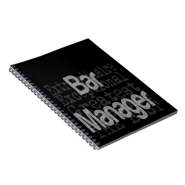 Bar Manager Notizblock (Rechte Seite)