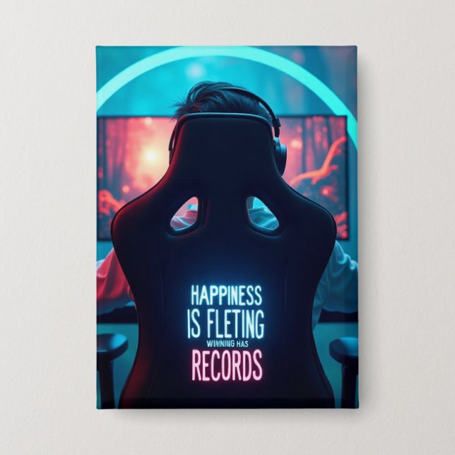 Bar Mat: Gewinnen hat Platten Button (Vorderseite)