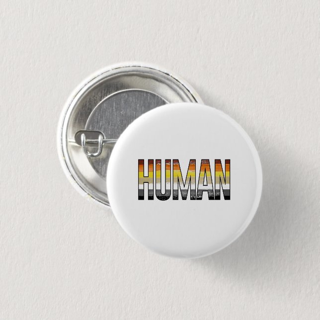 Bär Mensch Button (Vorne & Hinten)