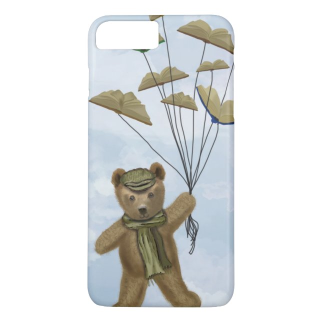 Bär mit Buchschmetterlingen 2 Case-Mate iPhone Hülle (Rückseite)
