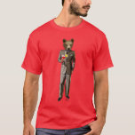 Bär mit Cocktail T-Shirt<br><div class="desc">Tiere & Natur</div>