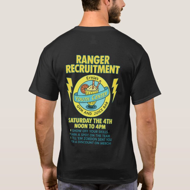 Bar mit Drehung T-Shirt (Rückseite)