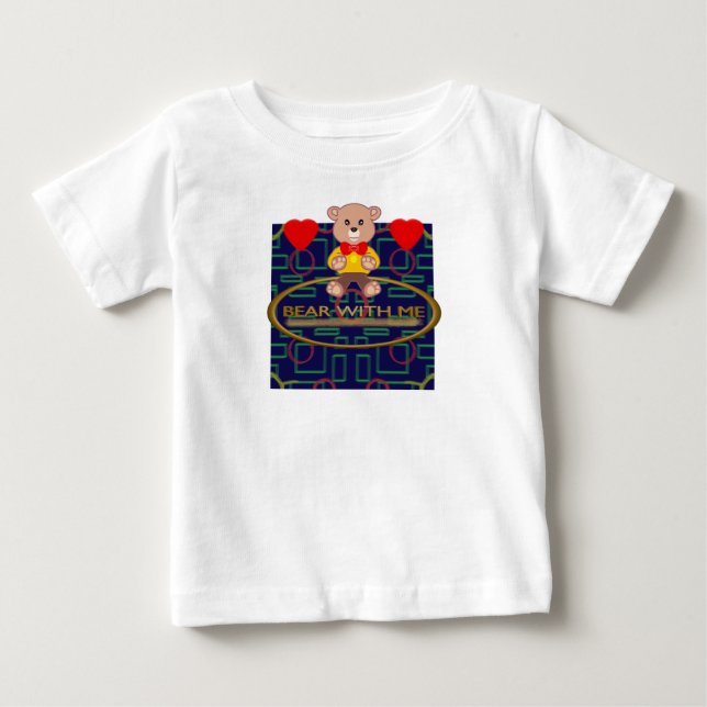 Bär mit mir Squeaky Clean Baby T-shirt (Vorderseite)