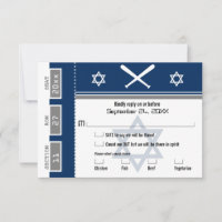 Bar Mitzvah Baseball Ticket UAWG mit Speisenauswah