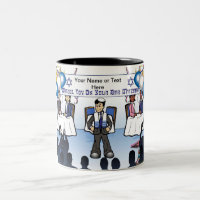 Bar Mitzvah Cartoon von PrintedPerfection.com