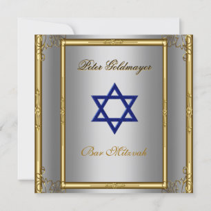 Bar Mitzvah cérémonie Invitation