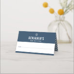 BAR MITZVAH, einfaches, modernes, gewagtes Block,  Platzkarte<br><div class="desc">von kat massard >>> https://linktr.ee/simplysweetpaperie << An Trend,  niedliches Design für Ihre Event Empfang PLATZKARTEN. Handschreiben Sie den Gästen Namen und fügen Sie Tischnummer TIP :: 1. So ändern/verschieben Sie Grafiken und Schriftart und fügen Sie mehr Text hinzu - klicken Sie auf die Schaltfläche "Anpassen"</div>