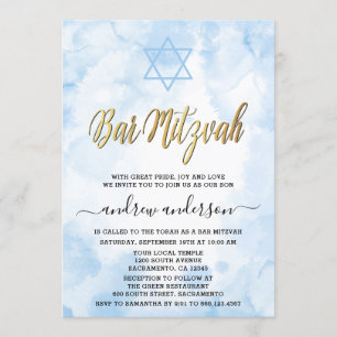Bar Mitzvah Einladung