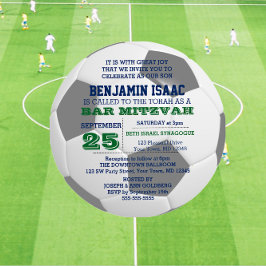 Bar Mitzvah - Einladung zum Fußballball-Ball