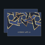 Bar Mitzvah Gold Navy Blue Star von David Einladung<br><div class="desc">Bar Mitzvah Gold Navy Blue Star der David RSVP Card Bar Mitzvah und Bat Mitzvah Einladung Set von Umua entworfen. Gedruckt und ausgeliefert von Zazzle oder seinen Partnern.</div>
