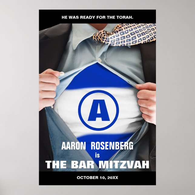 Bar Mitzvah Hero Poster (Vorne)