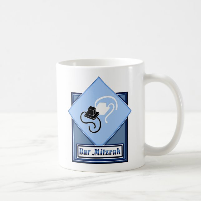 Bar Mitzvah Kaffeetasse (Rechts)