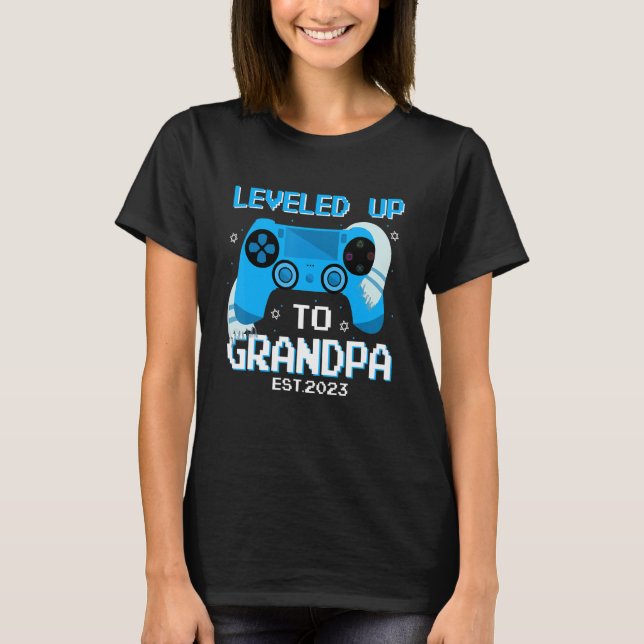 Bar Mitzvah legte bis zum Opa nach 2023 neues Gra T-Shirt (Vorderseite)