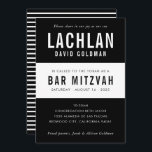 BAR MITZVAH Moderne Minimaltypografie Schwarz-weiß Einladung<br><div class="desc">durch kat massard >>> WWW.SIMPLYSWEETPAPERIE.COM << << CONTACT ME für den benutzerdefinierten Wortlaut oder um irgendwelche Zeilen in hebräischer Liebe das Design hinzuzufügen, aber möchte einige Änderungen sehen - ein anderes Farbschema, Produkt, ein Foto hinzufügen oder angepasst für einen anderen Anlass - keine Sorgen einfach kontaktieren Sie mich - ich...</div>