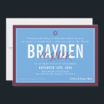 BAR MITZVAH Moderner Fußballblankmaroon ELLINA Einladung<br><div class="desc">durch kat massard >>> kat@simplysweetPAPERIE.com << << CONTACT ME für den benutzerdefinierten Wortlaut oder um irgendwelche Zeilen in hebräischer Liebe das Design hinzuzufügen, aber möchte einige Änderungen sehen - ein anderes Farbschema, Produkt, ein Foto hinzufügen oder angepasst für einen anderen Anlass - keine Sorgen einfach kontaktieren Sie mich - ich...</div>