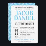 BAR MITZVAH Moderner geometrischer Stapel sporadis Einladung<br><div class="desc">von kat massard >>> WWW.SIMPLYSWEETPAPERIE.COM << - - - - - - - - - - - - KONTAKTIEREN SIE MICH, um Ihren Typ perfekt Liebe das Design, aber möchte einige Veränderungen sehen - ein anderes Farbschema, Produkt, ein Foto oder angepasst für einen anderen Anlass - keine Sorgen einfach kontaktieren...</div>