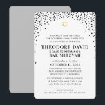 BAR MITZVAH Modernes Edelgold Einladung<br><div class="desc">per kat massard >>> kat@simplysweetPAPERIE.com <<< Ein trendy Einladungs-Design für das BAR MITZVAH Setup Ihres Kindes als Vorlage ist es einfach für Sie, Ihre eigenen Daten hinzuzufügen, oder drücken Sie die Schaltfläche Anpassen und Sie können Text, Schriftart, Größen etc. TIP: 1 hinzufügen oder ändern. Um Grafiken zu ändern/verschieben/die Hintergrundfarbe zu...</div>